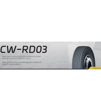 Anvelopa CAMION VARA CROSSWIND CW RD03 315/80R22.5 156/150L  [1]