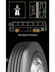 Anvelope Camioane - Anvelopa CAMION VARA CONTINENTAL COACH HA3 295/80R22.5 154/149M 