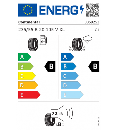 Anvelopa ALL SEASON CONTINENTAL CROSS CONTACT RX 235/55R20 105 V XL [1]