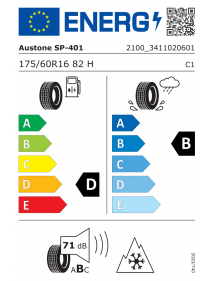 Anvelopa ALL SEASON AUSTONE FIXCLIME SP401 175/60R16 82 H 