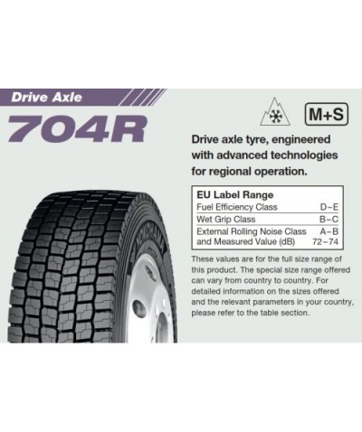 VARA YOKOHAMA 704R 295/60R22.5 150L